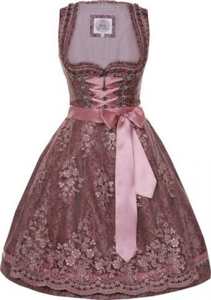 Dirndl midi 63cm Caro berry Marjo