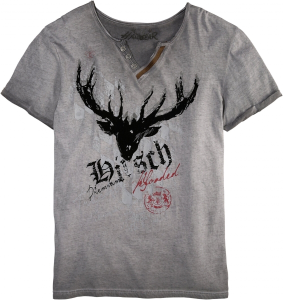 B-Ware / 2. Wahl - Trachtenshirt Avon grau Hangowear