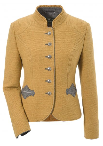 Trachtenblazer Trachtenjacke Frauenzell gelb ocker Allwerk