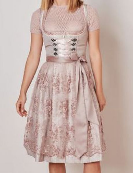 B-Ware / 2. Wahl - Dirndl midi 60cm Amelia rosa Krüger