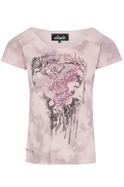 Trachtenshirt Damen Lilly rose &quot;Engerl Deifi&quot; Hangowear