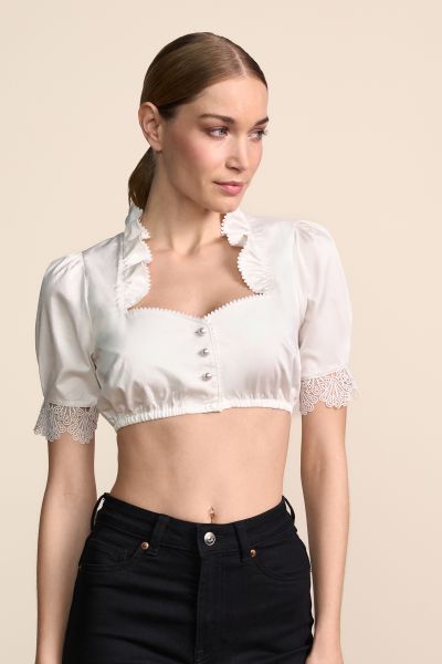 Dirndlbluse Ariwen ecru Krüger Collection
