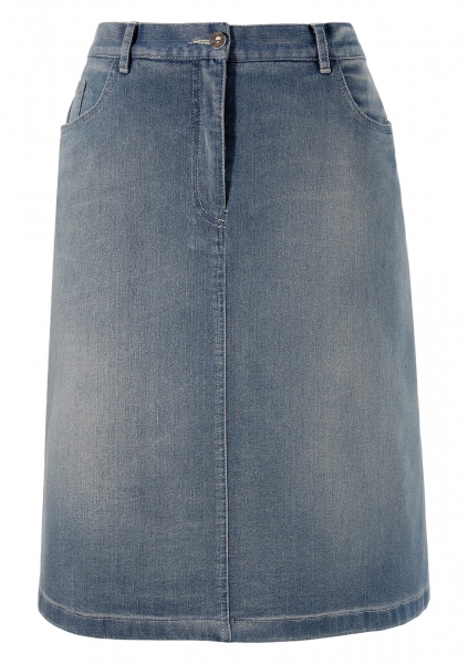 Trachtenrock 60 cm Großwallstadt blau Jeans Naber Collections