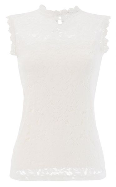 B-Ware / 2. Wahl - Trachtentop Damen Rüya weiß offwhite Hangowear