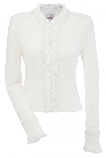 B-Ware / 2. Wahl - Trachtenjacke Pauline offwhite weiß Marjo