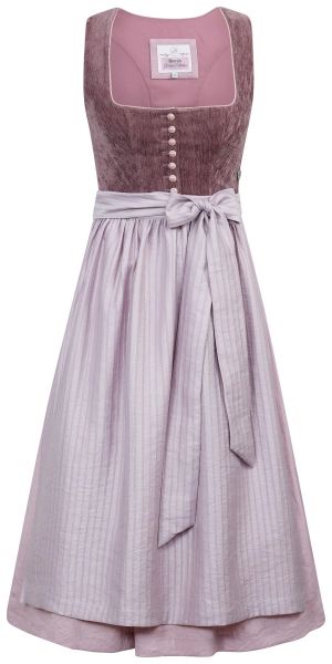 Dirndl midi 70 cm Sarleinsbach mauve Marjo