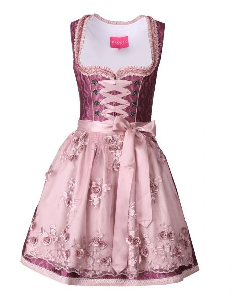 Dirndl mini 50 cm Delicia pink Krüger MADL by Caroline Einhoff