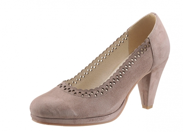 B-Ware /2. Wahl Trachten Pumps Kalmreuth taupe Hirschkogel