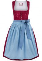 B-Ware / 2. Wahl - Dirndl midi 70 cm Julina bordeaux rot blau Stockerpoint B-Ware / 2. Wahl - Dirndl midi 70 cm Julina bordeaux rot blau Stockerpoint