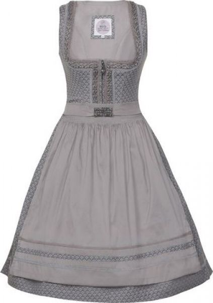 B-Ware / 2. Wahl - Dirndl mini 58cm Jessy stein Marjo