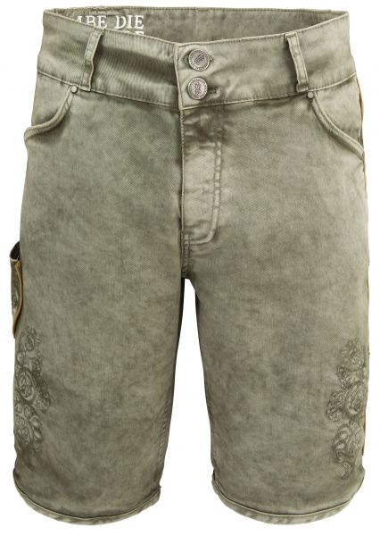 Textilhose Hector Jeansbermuda army grün Hangowear