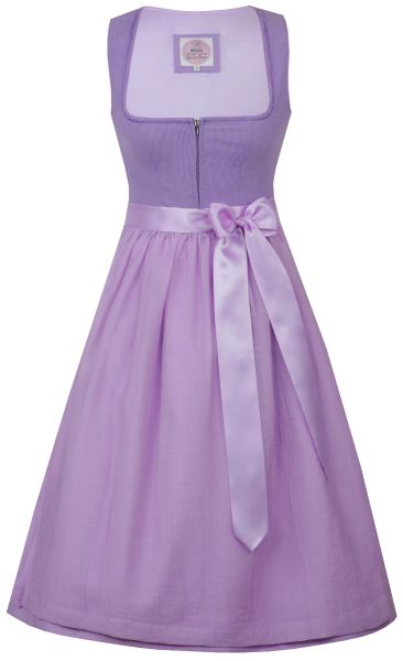 Dirndl midi 65 cm Hofstetten flieder lila Cord Marjo