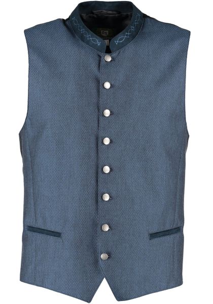 Trachtenweste Noidach marine blau OS-Trachten