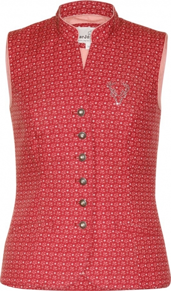 Trachtenmieder Famika blutrot rot Marjo