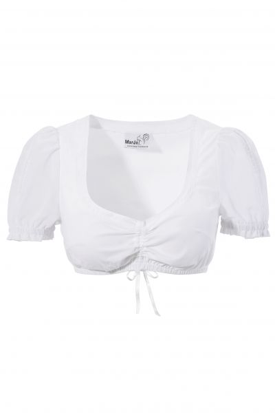 Dirndlbluse Coletta weiß Marjo
