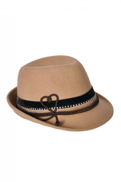 Trachtenhut Oberrieden Wollhut Alpin beige Faustmann
