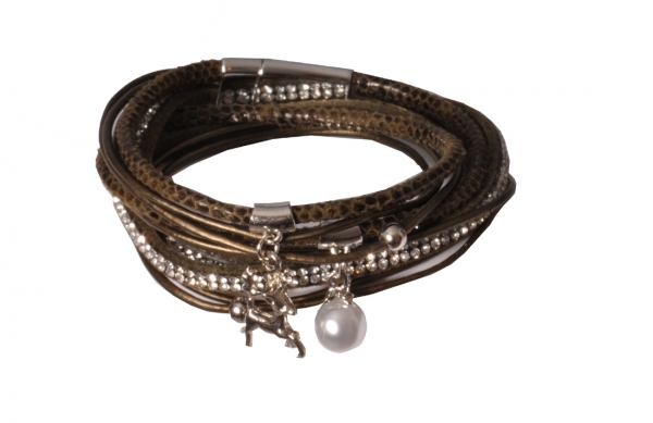 Trachten Armband Nittenau oliv