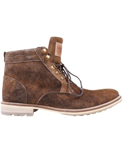B-Ware / 2. Wahl - Trachtenstiefel Stiefeletten Wilderness braun Krüger