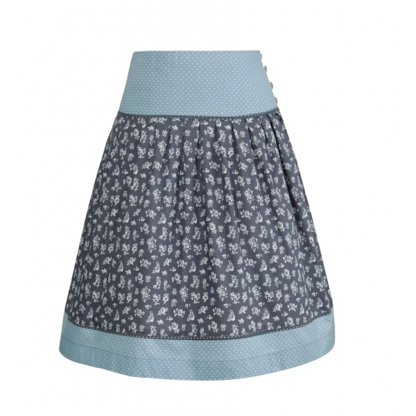 B-Ware / 2. Wahl - Trachtenrock Eching blau Naber Collections