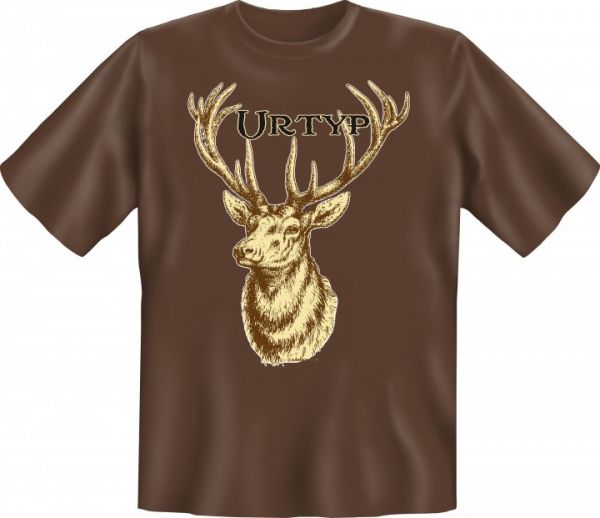 TRACHTENSHIRT TRACHTEN T SHIRT URTYP HIRSCH BRAUN