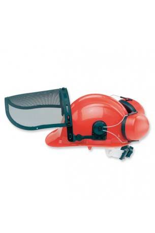 FORSTHELM-KOMBINATION ORANGE SCHUTZHELM
