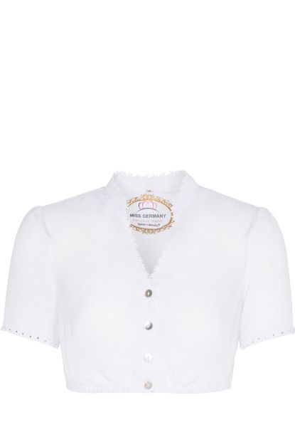Dirndlbluse Iwonka weiß Spieth & Wensky Miss Germany Collection
