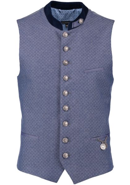 Trachtenweste Steinhütte jeans blau OS-Trachten