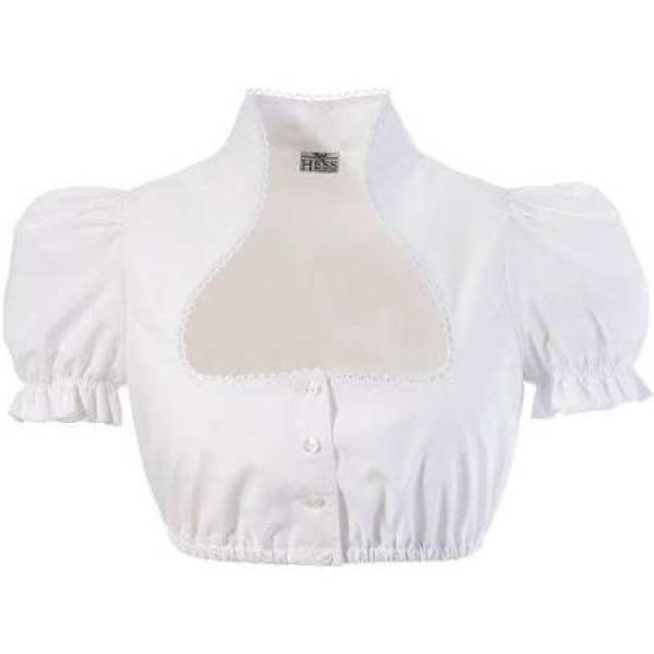 Dirndlbluse Rimsting weiss Kelchkragen Berwin & Wolff