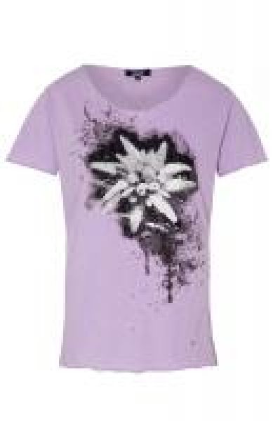 Trachten T-Shirt Josy flieder Hangowear