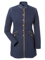 Trachtengehrock 82 cm Seemannshof dunkelblau blau gestreift OS Trachten  Trachtengehrock 82 cm Seemannshof dunkelblau blau gestreift OS Trachten