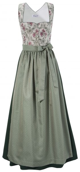 B-Ware / 2. Wahl - Dirndl Designerdirndl lang 95 cm Figlers grün rosa Hannah Collection