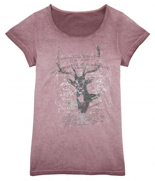 Trachtenshirt Michaela altrosa Marjo