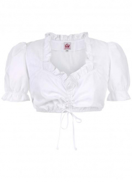 Dirndlbluse Stretchbluse zum Dirndl Wilrun von Spieth & Wensky Farbe creme