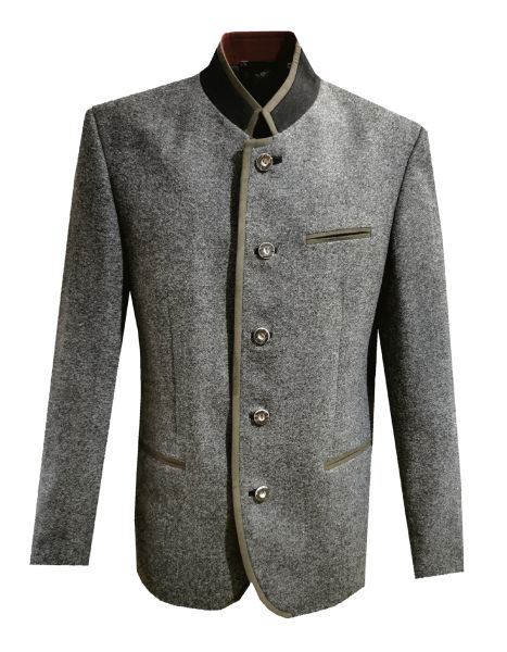 Trachtenjacke Trachtenjanker Mörlach grau Hammerschmid