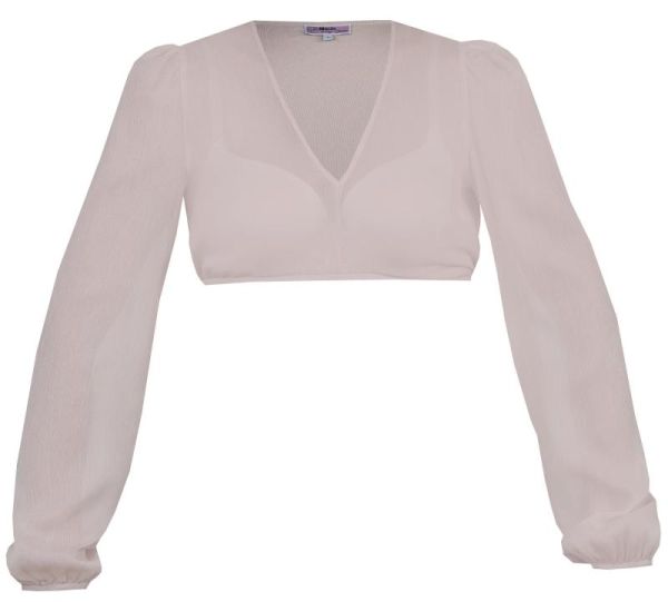 Dirndlbluse Salching beige Langarm Marjo