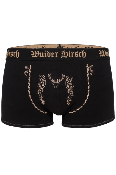 Trachtenunterhose Leinburg schwarz Hangowear