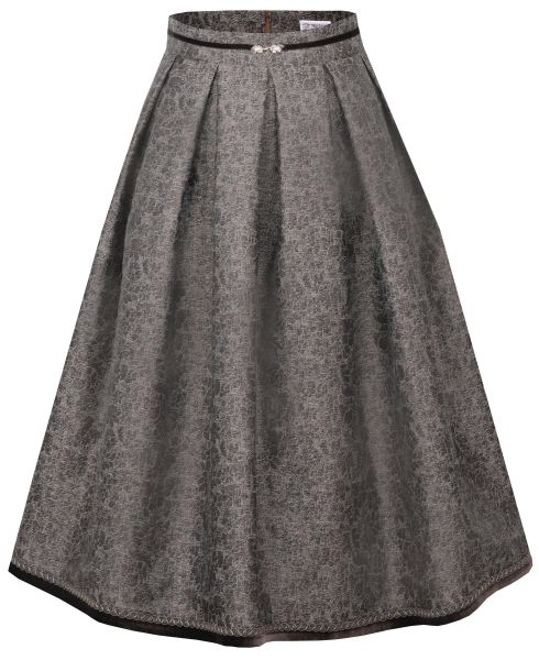 Trachtenrock 70cm Aidenbach lakritz-teak Marjo