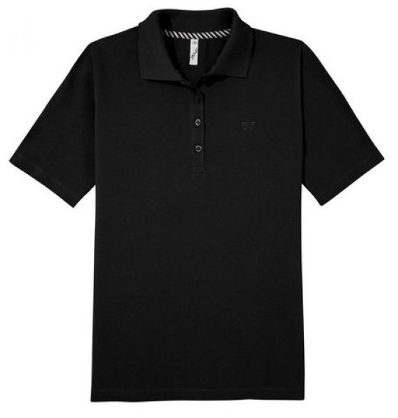 Trachtenshirt Damen Poloshirt Löhrieth schwarz M.X.O