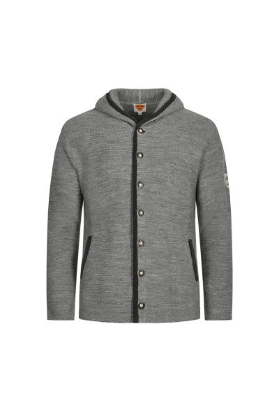 Herren Trachten Strickjacke Adel grau Country Maddox