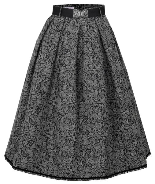 Trachtenrock Halsbach 70 cm schwarz Marjo