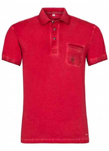 Trachtenshirt Gelu rot Spieth & Wensky