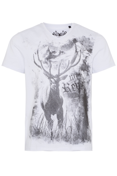 Herren Trachtenshirt Elton weiss Hangowear