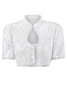 B-Ware / 2. Wahl Dirndlbluse B-5075 Marita weiß Kurzarm Stockerpoint B-Ware / 2. Wahl Dirndlbluse B-5075 Marita weiß Kurzarm Stockerpoint