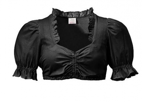 Dirndlbluse Böhen schwarz Naber Collections