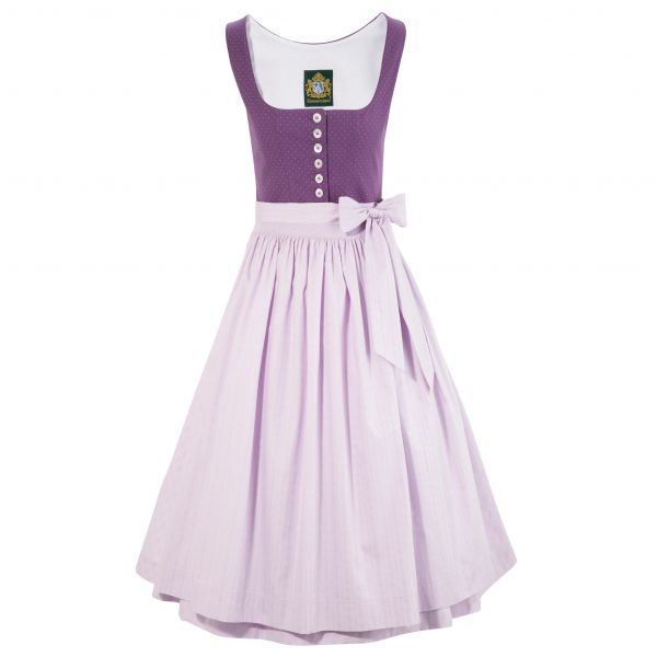 B-Ware / 2. Wahl - Dirndl midi 67cm Kemmathen lila flieder Hammerschmid
