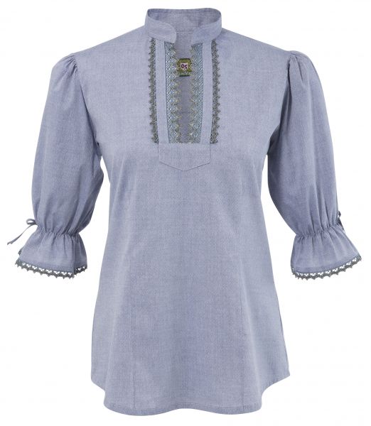 Trachtenbluse Froitshub hellblau OS-Trachen