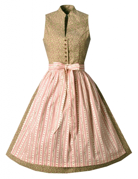 Dirndl midi 64 cm Schwabsoien grün Almsach