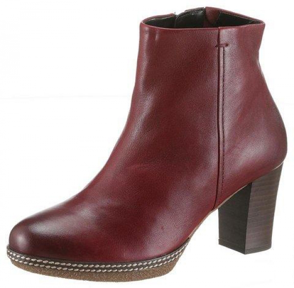 Stiefelette Großmehring dunkelrot rot Gabor
