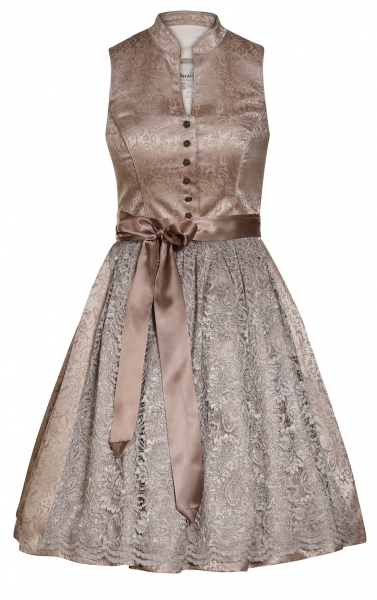 Dirndl mini 58 cm Selinda braun latte Marjo