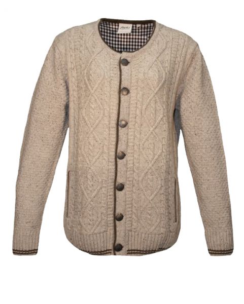 Trachtenjacke Strickjacke Klingermühle beige Fuchs